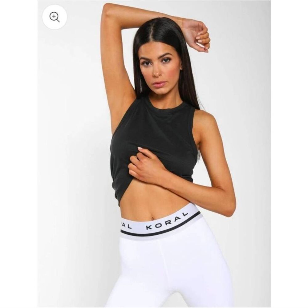 Koral Agata Marlow Tank - Black Sz S